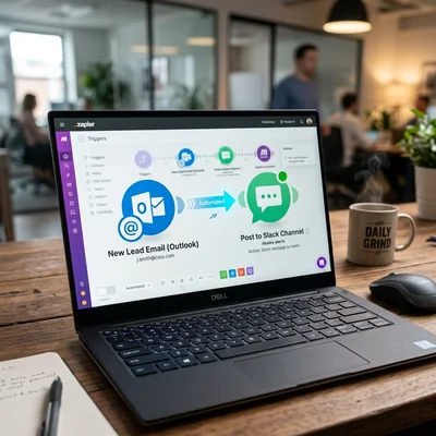 Computadora portátil con interfaz de automatización